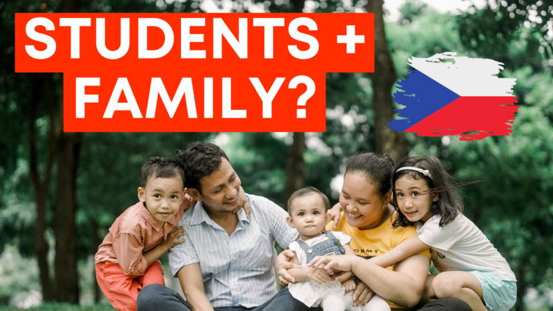 Can you Bring your Family under Student Visa in the Czech Republic?