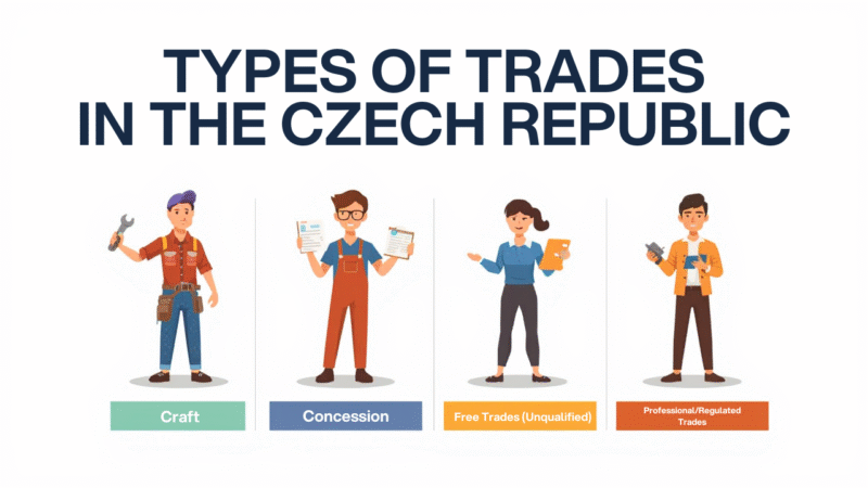 Trade License Types in the Czech Republic: Complete Guide for Foreign Entrepreneurs for 2026