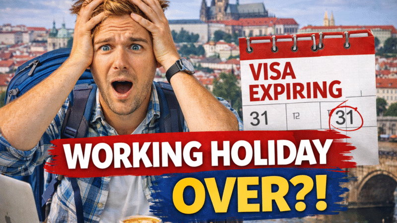 My Working Holiday Visa is Expiring: How to Stay in Prague Legally in 2026